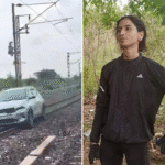 1 Shocking Rail Disruption in Telangana: Woman Drives Car on Tracks, Halts 5 Train Services