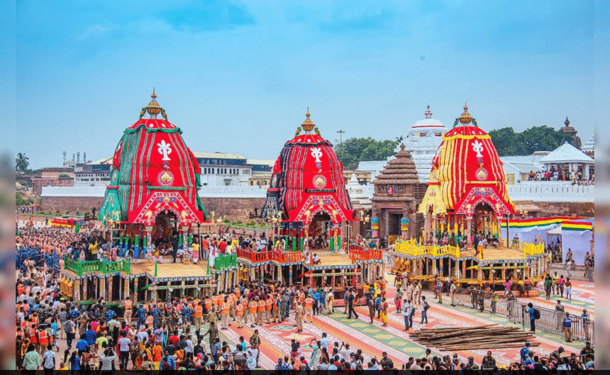 Rath Yatra 2025: Over 10 Lakh Devotees Expected as Puri Prepares for Lord Jagannath’s Grand 3-Km Chariot Journey on June 27