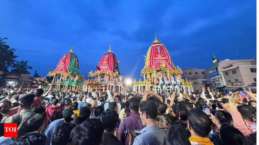 Puri Rath Yatra Stampede Kills 3, Injures 50+ — 2 Officials Face Suspension