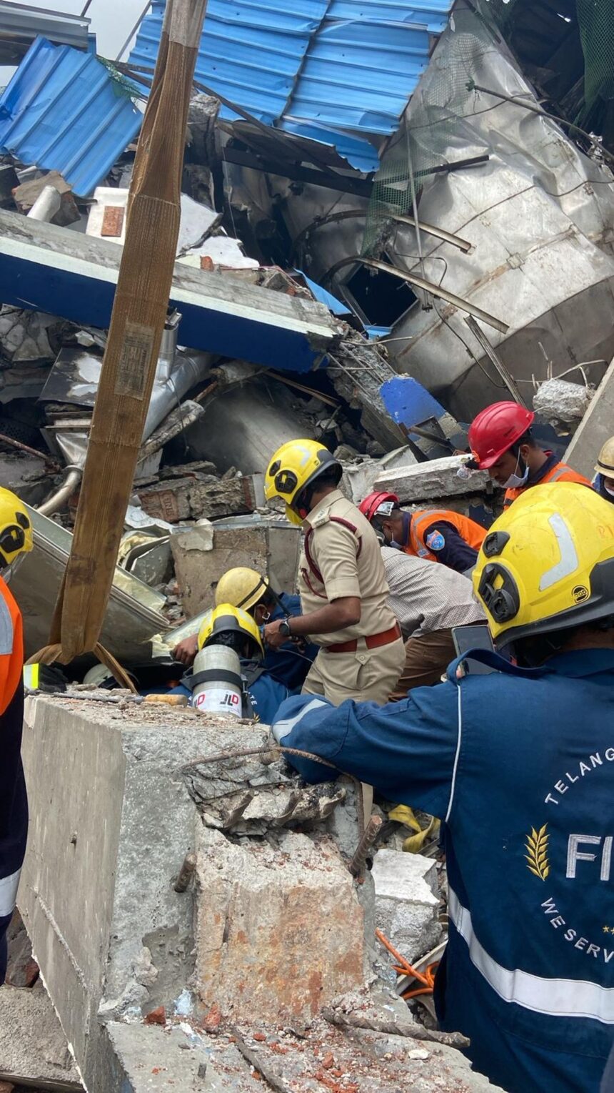 Over 12 Workers Injured in Reactor Blast at Pharma Unit in Pashamylaram, Telangana