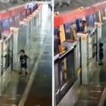 Mumbai Metro Scare: 2-Year-Old Child Falls from Coach at Bangur Nagar Station—Hero Staffer Saves in Under 10 Seconds