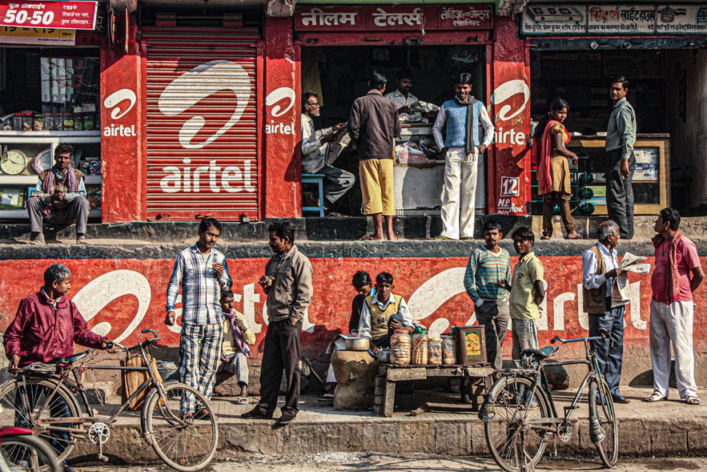 A street scene in Patna, Bihar. Photo: Hugo Ribadeau Dumas