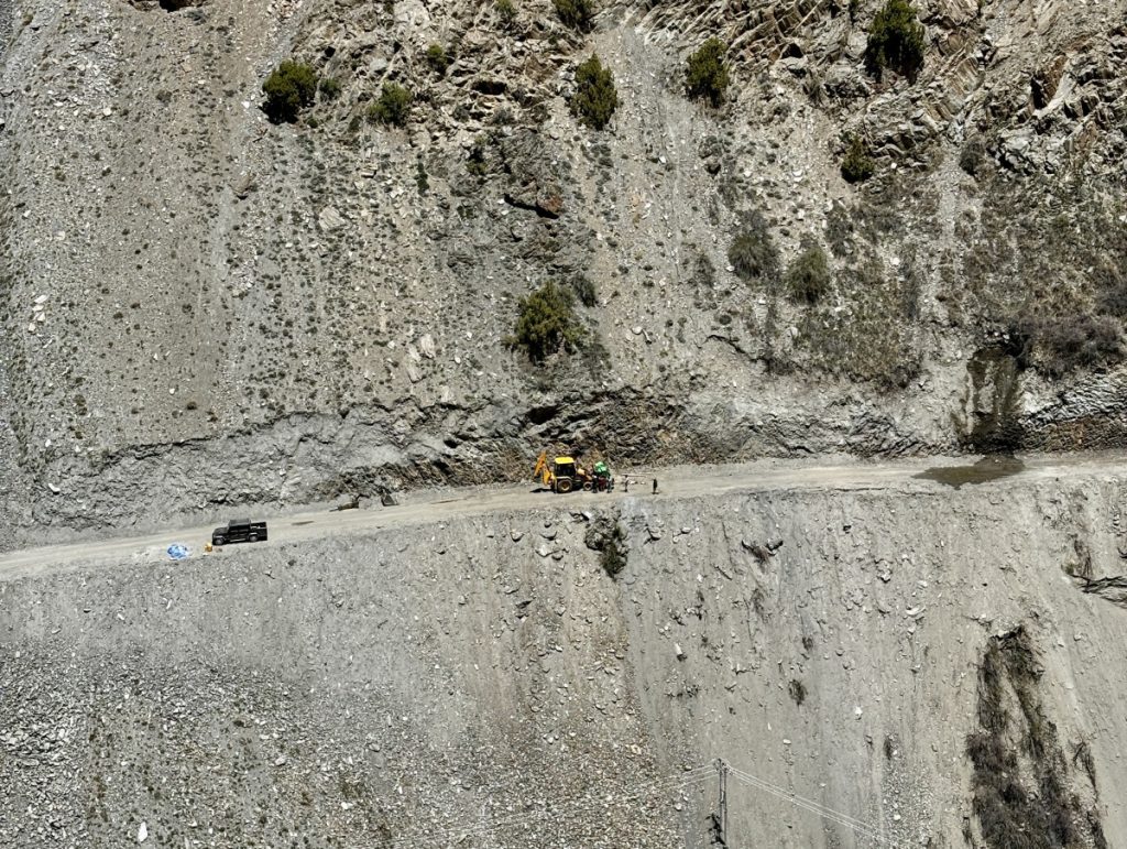 The construction of new highway and roads has led to the depletion of green cover across Jammu and Kashmir.