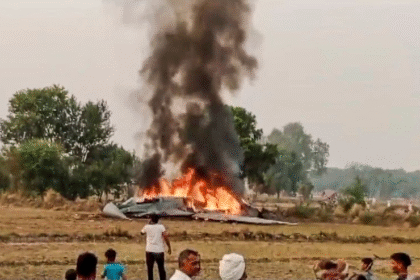 IAF Fighter Jet Crashes in Rajasthan’s Churu — 1 Pilot Ejects Safely, Investigation Underway