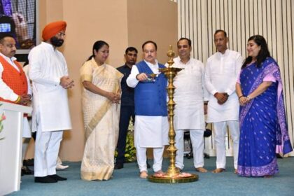 JP Nadda Flags Off Ayushman Bharat Registration Vans and Distributes Appointment Letters in Delhi