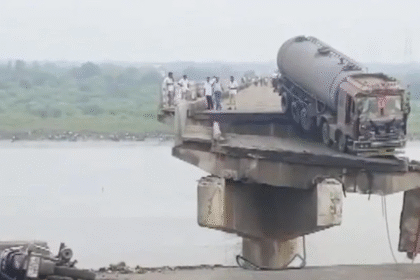 India Bridge Collapse: 15+ Injured, Survivors Recall ‘Huge Explosion-Like Sound’ as Structure Crumbled Instantly