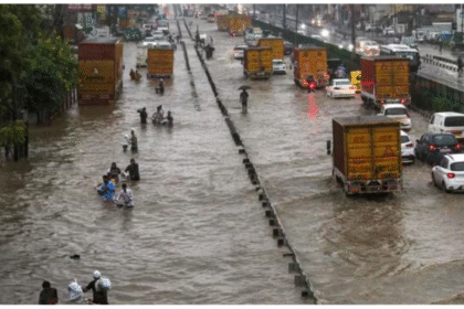 Gurugram Rain Chaos: 400+ Distress Calls, Cratered Roads, Dozens of Cars Stranded Amid Flood Panic