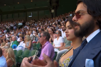 Janhvi Kapoor & Shikhar Pahariya Turn Heads at Wimbledon 2025 – Power Couple Style Goals Unmatched