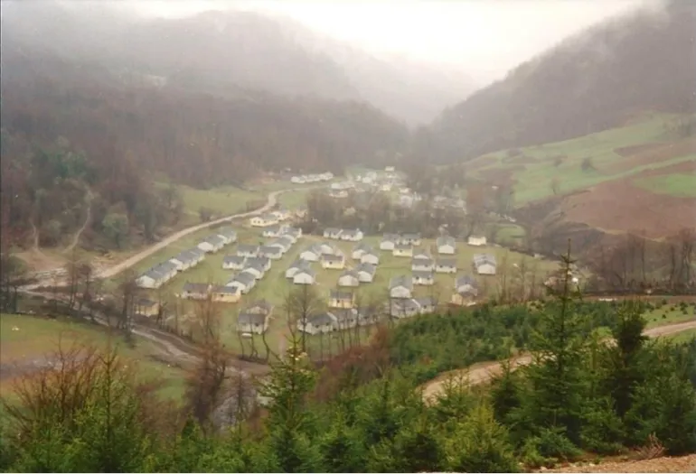 The Slapovici refugee camp, located in Srebrenica municipality, sheltered at least 3,000 Bosniak refugees during the last two years of the Bosnian War