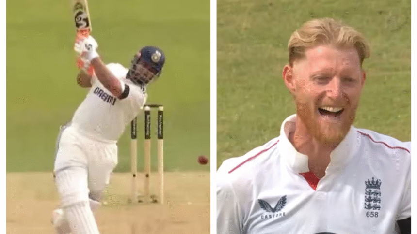 Rishabh Pant Slams Last-Ball Six Off Ben Stokes After Scoring Blazing 50 – Vintage Finish in Just 85 Balls on Day 3 of 3RD Test IND vs ENG