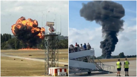 Southend Plane Crash: London Airport Shut Indefinitely After Small Aircraft Crashes Minutes After Take-Off