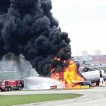 Russia Plane Crash Kills 43 On Board: Shocking Video Captures Angara Airlines Tragedy in Amur Region
