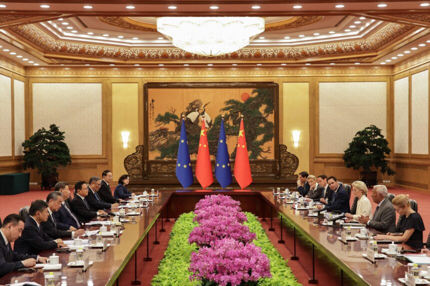 China-EU Summit in Beijing Highlights Deepening Tensions Over Trade and Global Influence
