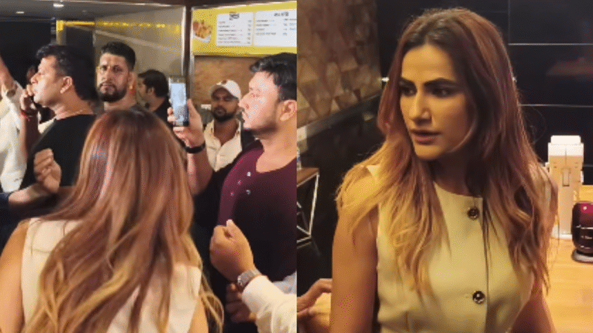Actress Ruchi Gujjar SLAPS ₹25 Lakh Fraud Claim on Actor-Director, Hits Him With Chappal in SHOCKING Mumbai Theatre Protest – FIR Filed