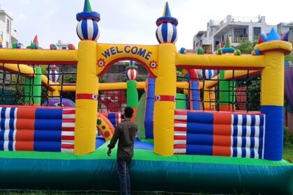 How the Inventor of the Bouncy Castle Ended Up Saving Lives in Crisis Zones