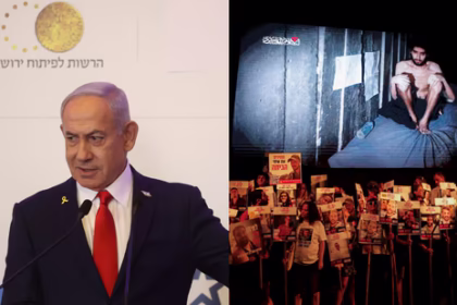 Netanyahu in Shock After Hamas Video Shows Israeli Hostage Digging Own Grave in Gaza War Horror
