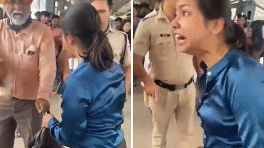 Mumbai Dadar: Ticketless Woman Screams at Railway Officials During Check — Viral Video Hits 2 Million Views