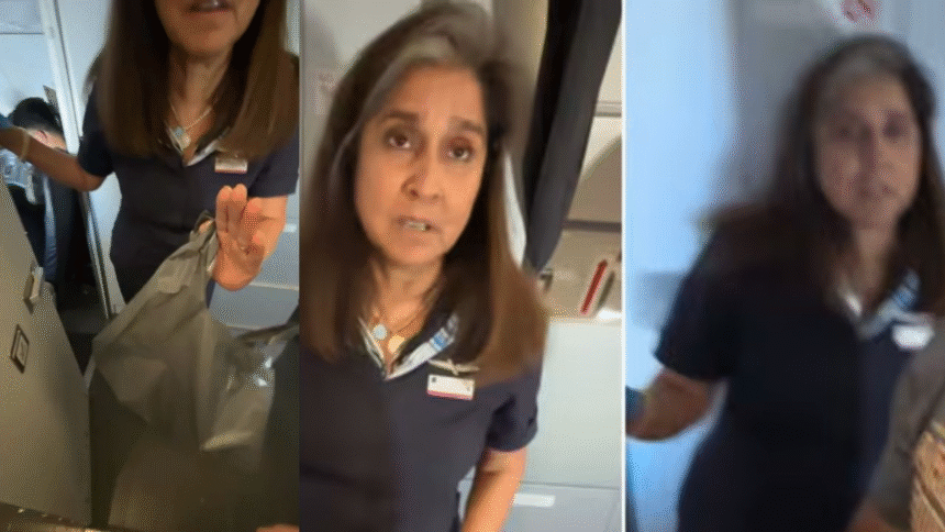 “Don’t Touch Me!”: American Airlines Chaos as Passenger Vapes Mid-Flight, Sparks In-Flight Meltdown at 30,000 Feet