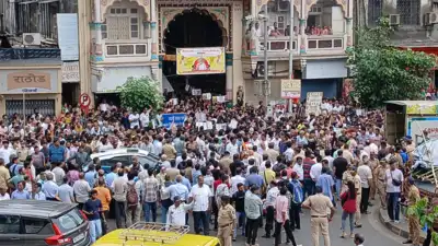 Mumbai Stir: Over 500 Jain Protesters Rally Against BMC Action at Dadar Kabutarkhana Over 100-Year-Old Religious Site