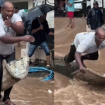 Mumbai Man Performs ‘Aura Farming’ Dance Before Diving Into Flooded Street Amid Heavy Rains – 1 Clip Gets Millions of Views