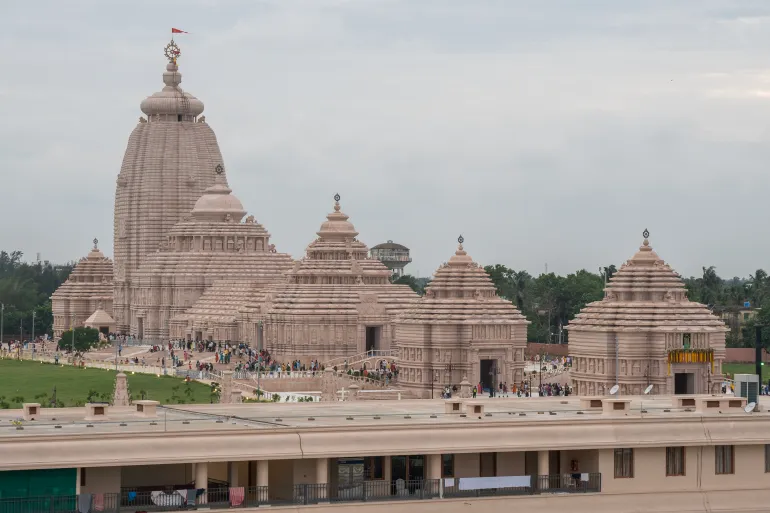 The new Jagannath Temple in Digha, West Bengal, India, on May 5, 2025