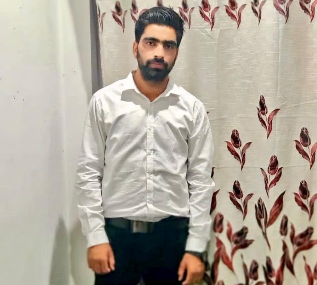 Waseem Ahmad Mir was shot and killed when his truck allegedly jumped an army checkpoint in Baramulla district on February 5 this year.