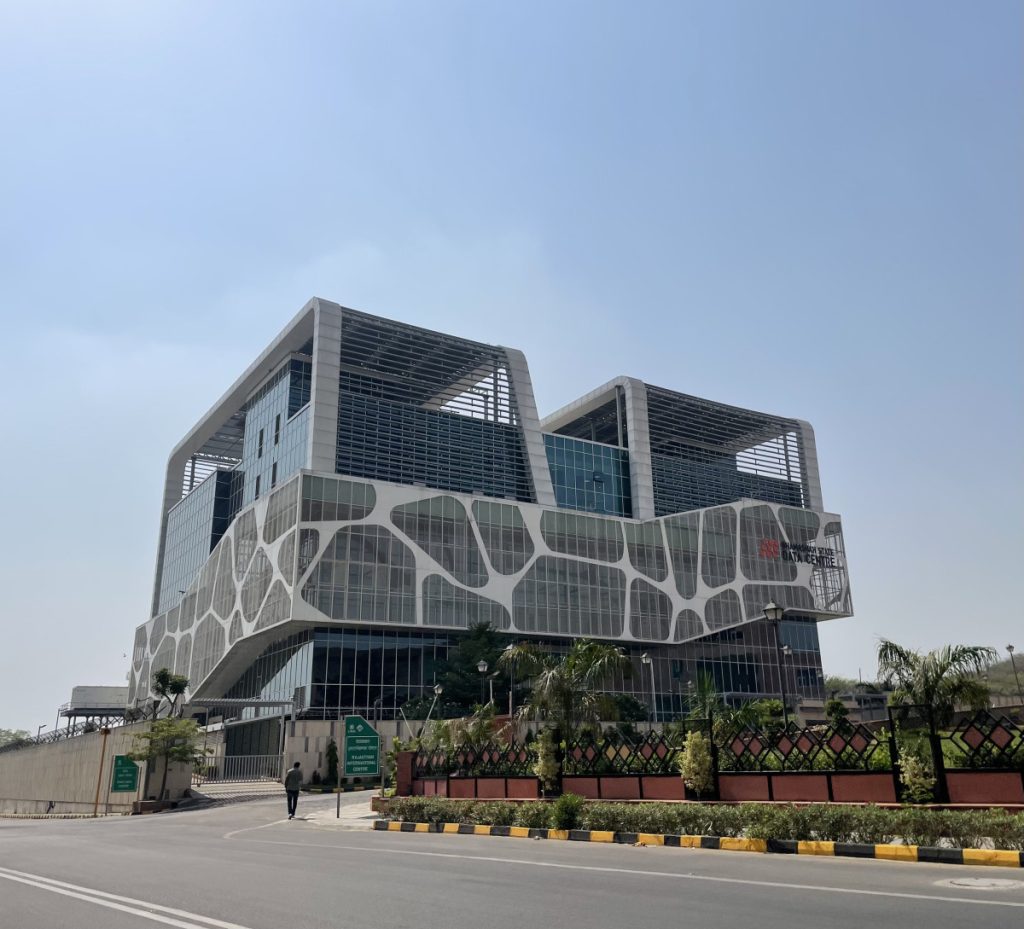 Around 250 km from the villages, residents’ data is stored, processed and analysed at Bhamashah Data Center in the capital Jaipur.