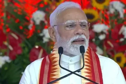 PM Modi in Ahmedabad: ‘No Matter How Much Pressure Comes, We’ll Find a Way Out’ Ahead of US Tariff Deadline