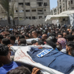 Israeli Airstrikes Kill 3 Journalists at Gaza’s Nasser Hospital – Identities Revealed