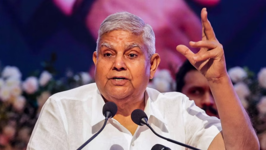 Vice President Dhankhar’s Silent Exit Triggers Alarming Questions on Institutional Transparency
