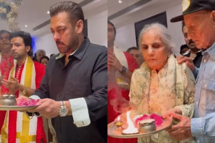 Ganesh Chaturthi 2025: Salman Khan Performs Aarti With Parents Salim–Salma Khan & 5 Siblings at Galaxy Apartment Celebration