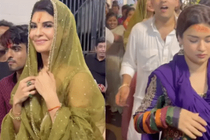 Lalbaugcha Raja 2025: Jacqueline Fernandez & Avneet Kaur Visit Iconic Mandal, Struggle Amid 10,000+ Devotees as Chaotic Exit Video Goes Viral