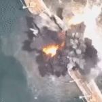 Russia Sinks Ukraine’s Reconnaissance Ship ‘Simferopol’ in Danube Delta with Sea Drone Strike – 1 Vessel Destroyed in Precision Attack