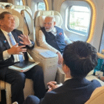 PM Modi Rides Japan’s Iconic Bullet Train with PM Fumio Kishida, Meets 50+ Indian Train Drivers Training in Japan for India’s High-Speed Rail Project