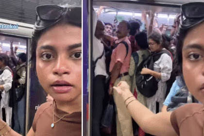 Kolkata Metro Chaos: Commuter’s Viral Video on Overcrowding Says ‘People Like Us Can’t Go to Office’ as 1.2M Daily Passengers Struggle