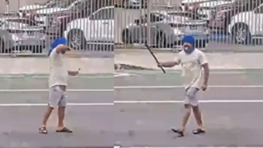 Los Angeles Shock: Sikh Man Waving Machete Shot by Police, LAPD Launches Probe After Disturbing Viral Video Viewed by 1M