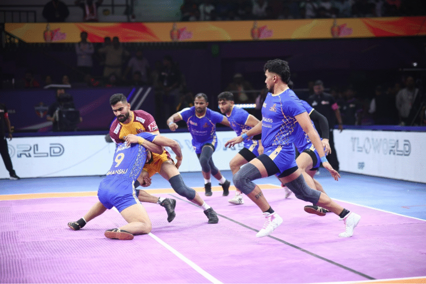 PKL 2025 Season 12 Opener: Pawan Sehrawat & Arjun Shine as Tamil Thalaivas Edge Telugu Titans 38-35 in Thrilling Clash
