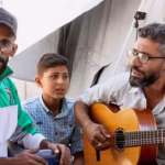 Gaza Music Teacher Turns Drone Drones into Songs of Resistance