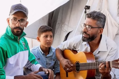 Gaza Music Teacher Turns Drone Drones into Songs of Resistance