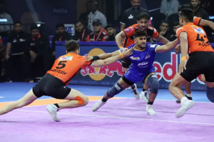 PKL 2025 Thriller: Haryana Steelers Edge U Mumba 46-45 in Tie-Breaker, Naveen Kumar & Shivam Patare Shine Under Pressure
