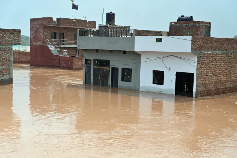 Pakistan’s monsoon floods have pushed the nationwide death toll past 800, with hundreds of thousands of people displaced from their homes due to surging water