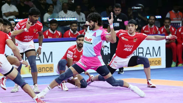 Redemption Sealed: Jaipur Pink Panthers Edge Gujarat Giants 38-36 as Nitin Kumar’s Golden Raid Secures Thrilling PKL 2025 Victory