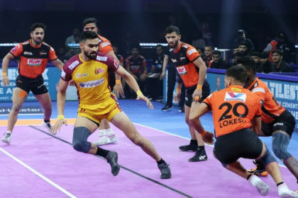 PKL 2025: Rampaging Bharat Hooda Leads Telugu Titans to 42-28 Win, Crush U Mumba to End Vizag Leg in Style
