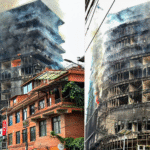 Kathmandu Protests Turn Violent: Gen Z Unrest Leaves Hilton Hotel, Nepal’s Tallest at 17 Floors, Charred and Gutted