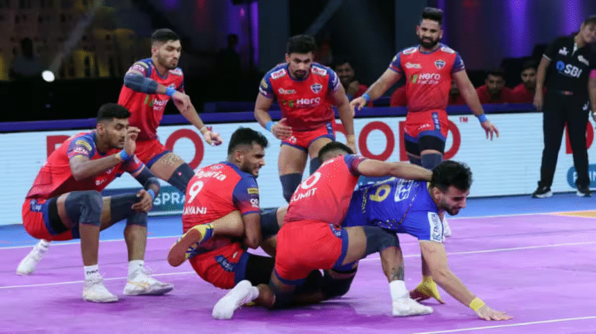 Sumit Sangwan’s All-Round Brilliance Powers UP Yoddhas to 45-28 Win Over Tamil Thalaivas, Snapping 3-Match Losing Streak in Style
