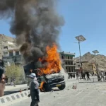 Ladakh Statehood Protest Turns Violent as Demonstrators Clash with Police, Vehicle Torched