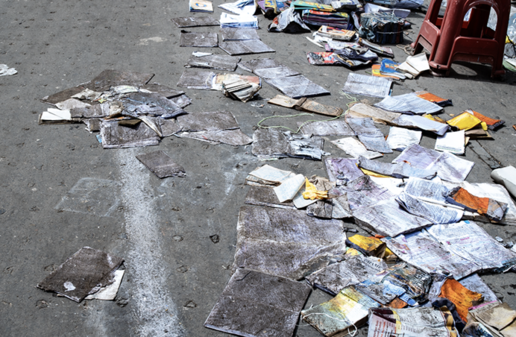 College Street after the rains of September 23.
