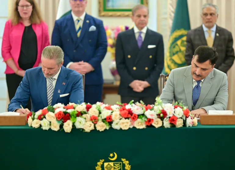 A private United States firm, USSM, signed a memorandum of understanding with Pakistan’s military-run Frontier Works Organisation