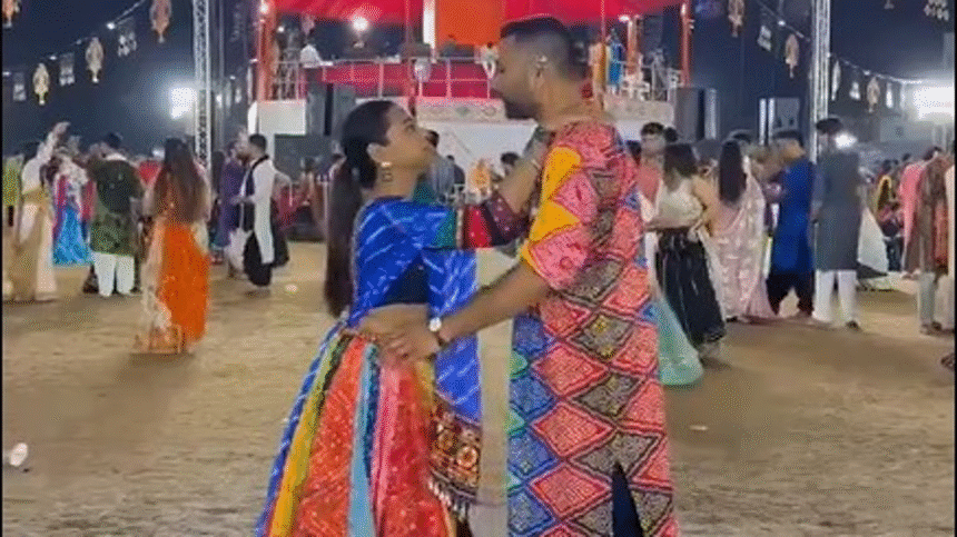 Viral Garba Scandal: NRI Couple Apologises After Kissing Video Sparks Outrage – Forced to Leave India Within 72 Hours