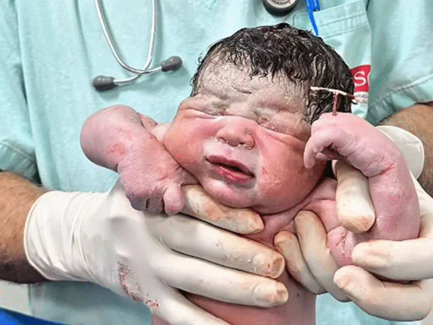 Miracle Baby Born Holding Contraceptive Coil That Failed: Doctor Shares 3 Stunning Photos Breaking the Internet